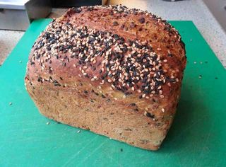 Wortel-sesam busbrood Wortel-sesam busbrood