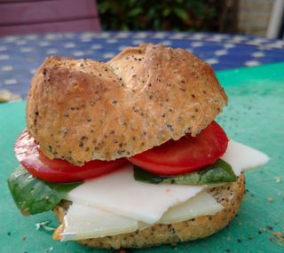 Maanzaad broodje geitenkaas1